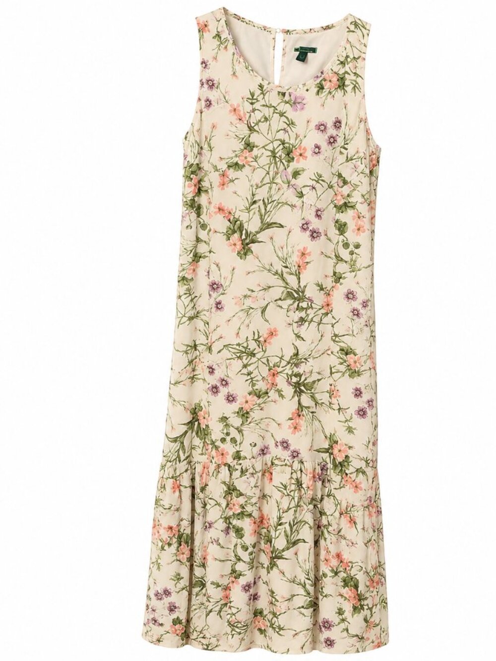Wonder Cottage Core Size 6 Drop waist Maxi Dress Size 6